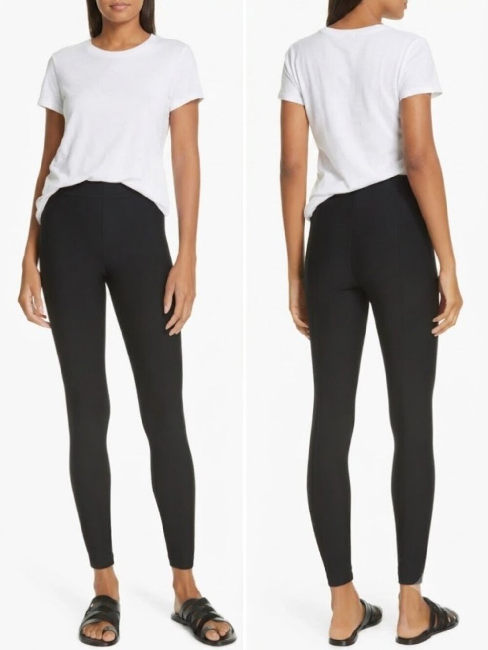 Vince Women's Black Leggings Size Medium